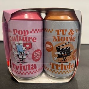 Trivia & Games Soda Cans 6 Pack